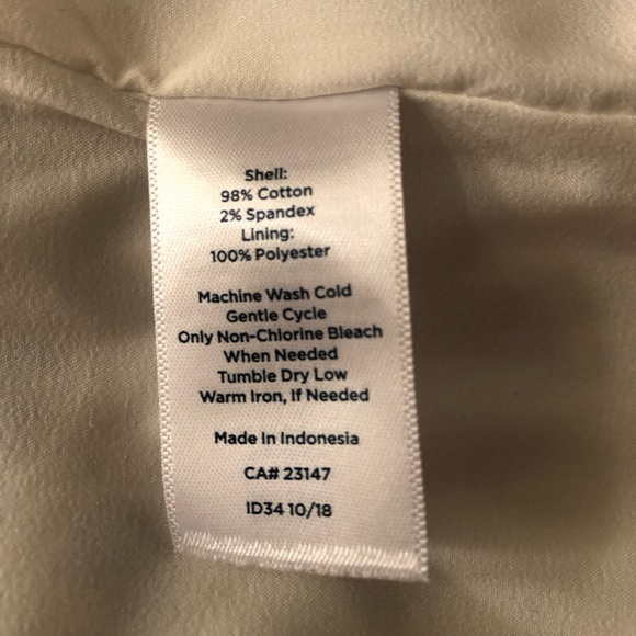 Talbots RSVP Collection NWOT Print Sheath dress sheer sophistication size 2P - Picture 4 of 4